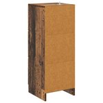 vidaXL Armoire à tiroirs Bois ancien 33 x 34 5 x 87 cm
