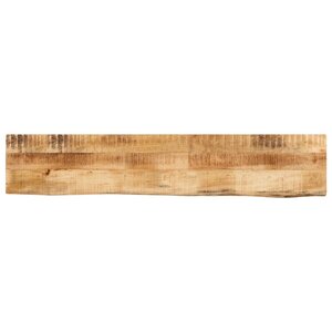 vidaXL Dessus de table 120x40x3 8cm bord vif bois massif manguier brut
