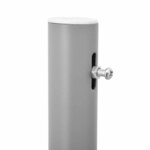 vidaXL Auvent latéral rétractable de patio 140x600 cm Rouge