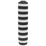 vidaXL Filet brise-vue anthracite et blanc 2x25 m PEHD 75 g/m²