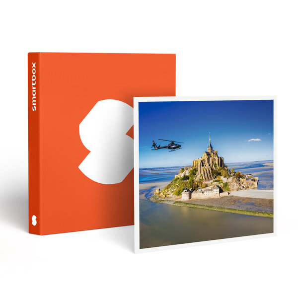 SMARTBOX - Coffret Cadeau Vol en hélicoptère de 20 min au-dessus du Mont-Saint-Michel -  Sport & Aventure