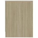 vidaXL Table de chevet Chêne sonoma 40x30x40 cm Bois d'ingénierie