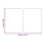 vidaXL Housse de protection plantes avec œillets 2x3 m polyéthylène