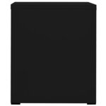 vidaXL Classeur Noir 46x62x72 5 cm Acier