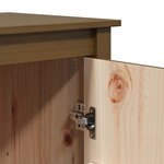 vidaXL Buffet Marron miel 83x41 5x100 cm Bois massif de pin