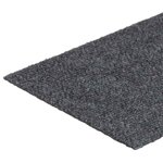 vidaXL Tapis d'escalier autocollants 30 pièces 76 x 20 cm Gris clair Rectangulaire