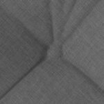 vidaXL Coussins de siège 4 Pièces Gris foncé 45 x 45 x 12 cm tissu