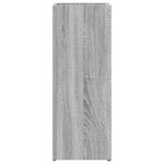 vidaXL Porte-parapluie Gris Sonoma 25 x 24 5 x 64 cm Bois d'ingénierie