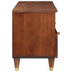 vidaXL Meubles et étagères de rangement pour médias avec tiroir Marron