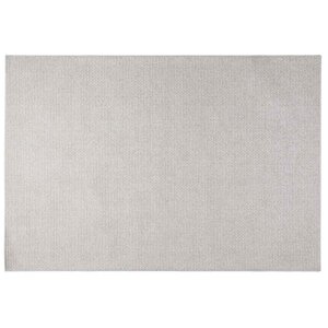 vidaXL Tapis de surface HUARTE Crème et gris 170 x 120 cm Polyester
