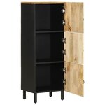 vidaXL Buffet haut 40x33 5x110 cm bois de manguier brut massif
