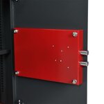 vidaXL Coffre-fort avec verrouillage Gris 31 x 35 x 50 cm Acier