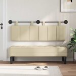 vidaXL Tête de lit suspendue Tissu