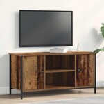 vidaXL Meuble TV Bois ancien 100 x 40 x 50 cm Bois d'ingénierie