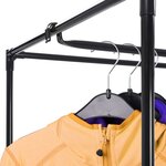 vidaXL 2 Pièces Garde-robes Crème 75x50x160 cm