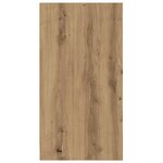 vidaXL Armoire d'apothicaire chêne artisanal bois d'ingénierie