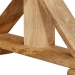 vidaXL Table basse 110x52x40 cm bois de manguier massif
