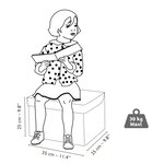 Djeco DD04486 - Coffre de rangement Cuisinière