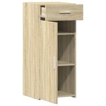 vidaXL Buffet chêne sonoma 40x42 5x93 cm bois d'ingénierie