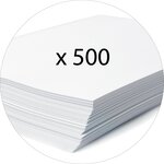 Boite De Classement Exabox Dos 60mm Carte Lustrée - A4 - Turquoise - X 8 - Exacompta