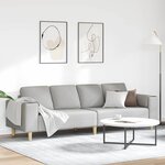 Ensemble de Canapés Gris nuage tissu