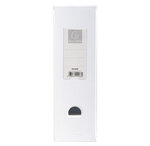 Porte revue Dos 100mm PVC Blanc x 10 EXACOMPTA