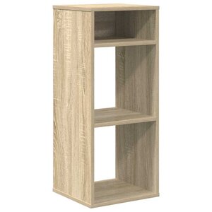 vidaXL Bibliothèque chêne sonoma 34x31x80 cm bois d'ingénierie