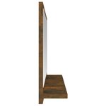 Miroir de bain 60 x 10 5 x 37 cm bois d'ingénierie marron 02_0006894