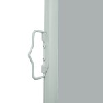vidaXL Auvent latéral rétractable de patio 120x500 cm Gris