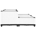 vidaXL Lit surélevé 80x80x38 cm Polypropylène