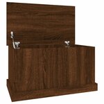 vidaXL Boîte de rangement chêne marron 70x40x38 cm bois d'ingénierie