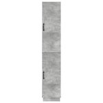 vidaXL Ensemble de Meubles 2 Pièces Gris béton Bois d'ingénierie