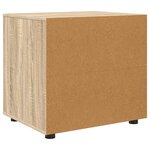 vidaXL Armoire de rangement Chêne Sonoma 60 x 48 x 57 cm