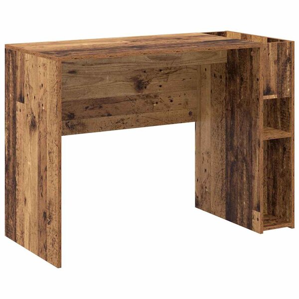 vidaXL Bureau Bois ancien 109 x 50 x 78 cm Bois d'ingénierie