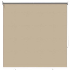 vidaXL Store enrouleur Protection UV Beige 120 x 140 cm Polyester