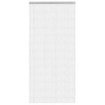 vidaXL Moustiquaire de porte à chaîne 100x226 cm aluminium