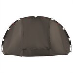 vidaXL Tente de pêche 4 personnes marron imperméable