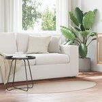 vidaXL Tapis "HUARTE" à poils courts doux et lavable beige 80x150 cm