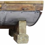 vidaXL Table basse bois de récupération mélangé 90x50x35 cm
