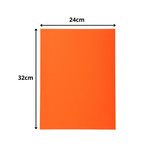 Paquet de 100 chemises Forever® 220 100  recyclé - 24x32cm - Orange x 5 EXACOMPTA