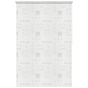 vidaXL Store roulant de douche 140x240 cm Éclaboussures