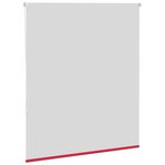 vidaXL Store enrouleur occultant rouge largeur du tissu 126 6 cm