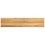vidaXL Marches d'escalier 12 Pièces marron clair 120x30x2 cm chêne massif