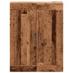 vidaXL Armoire murale vieux bois 69 5x34x90 cm bois d'ingénierie
