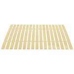 vidaXL Latte de rechange pour sommier avec 17 lattes 100 x 200 cm
