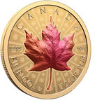 Monnaie MAPLE LEAF Ultra High Relief 1 Oz Or 200$ Canada 2026 (PRÉCOMMANDE)
