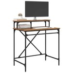 vidaXL Bureau Bois Ancien 80 x 50 x 90 cm Bois d'ingénierie