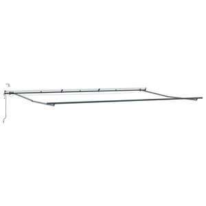 vidaXL Cadre d'auvent Anthracite 600 × 350 cm Aluminium