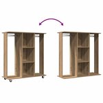 vidaXL Armoire chêne artisanal 102 x 38 x 110 cm Bois d'ingénierie
