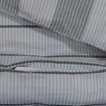 vidaXL Ensemble de housse de couette Gris 140x200 cm Coton